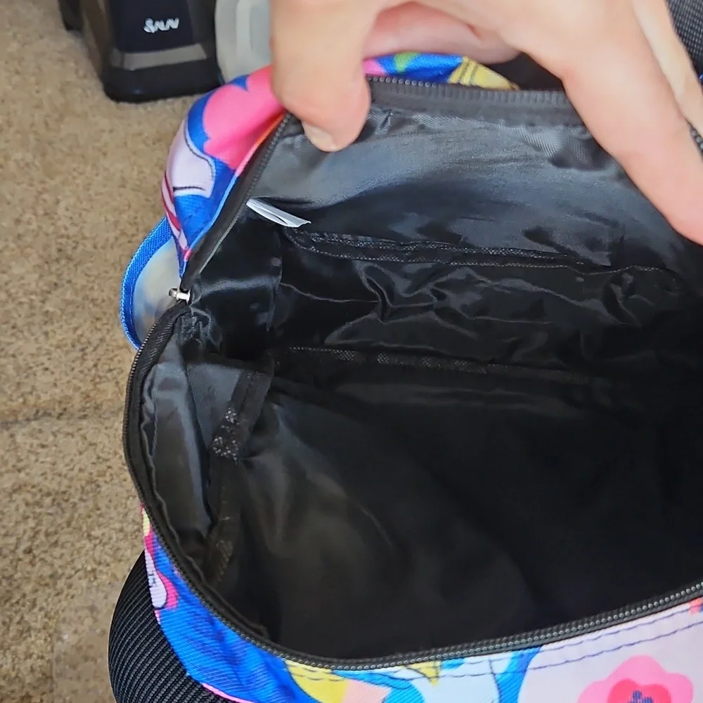 NWOT Disney Blue and Pink Alice in Wonderland Kids' Backpack